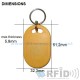 RFID Keyfob Legic MIM1024 - model4